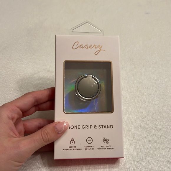 🔴 NWT CASERY PHONE GRIP & STAND - Picture 2 of 3